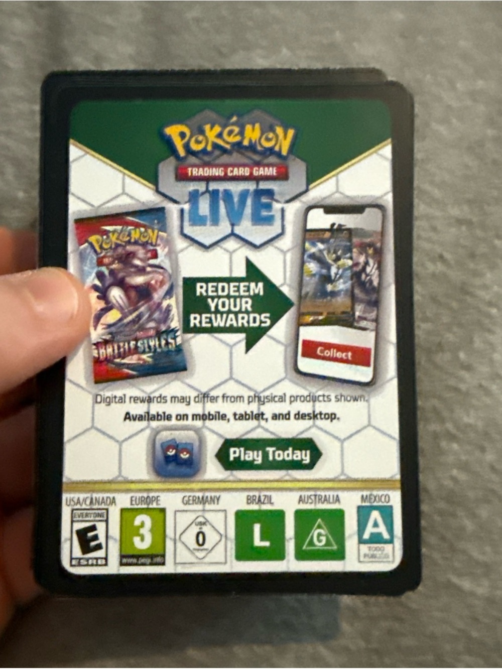 75 Pokemon TCG Live Online Redeemable Card Codes unused